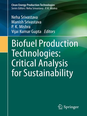 cover image of Biofuel Production Technologies